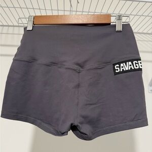 Savage Charcoal Women's Shorts